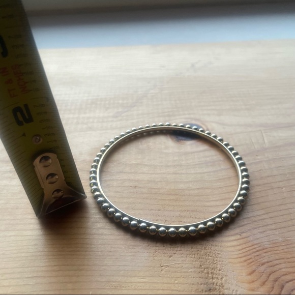 Studded bangle cuff bracelet - Picture 3 of 4